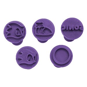 Carimbo 5081 - Marcador Brigadeiro Ouriço Olímpico  Flexarte