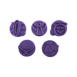 Carimbo 5087 - Marcador Brigadeiro - Anjinhos - Flexarte