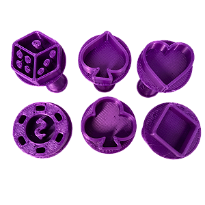 Carimbo 5101 - Marcador Brigadeiro - Cassino - Flexarte