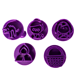 Carimbo 5104 - Marcador Brigadeiro - Chapeuzinho Vermelho