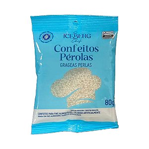 Confeito Perolas - Perolado 80g