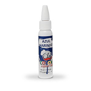 Corante Azul Marinho Liquid Gel 25g Iceberg Chef Original
