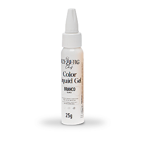 Corante Branco Liquid Gel 25g Iceberg Chef Original