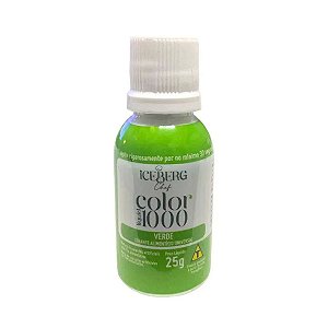 Corante Color 1000 VERDE 25g - Iceberg - Flexarte