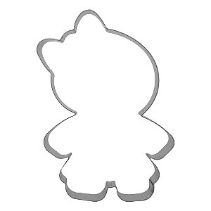 Cortador Bonequinho 1 G - 498 - 1unid - RR Cort - Flexarte