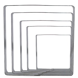 Cortador Kit Quadrado com 5 pçs 108 RR Cortadores - Flexarte