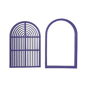 Cortador P0002 - Carimbo Arco Íris - Infinit art 3D Flexarte