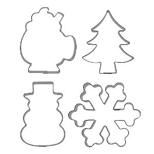 Kit Cortador de Natal 11 M - 600 - 4unid - RR Cort - Flexarte