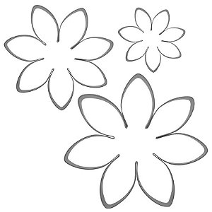 Kit Cortador Flores Margaridas