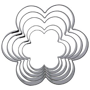 Kit Cortador Margarida 6 Pétalas