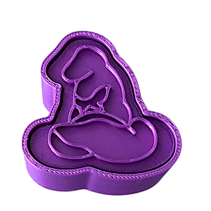 Modelador 7037 - Ejetor Chapéu Menino Mágico Bruxo Flexarte