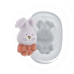 Molde de  Silicone 011 - Coelho Engravatado