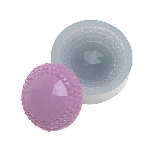 Molde de  Silicone 052 - Jóia Redonda Média