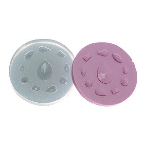 Molde de  Silicone 053 - Jóias - Pedras Pequenas