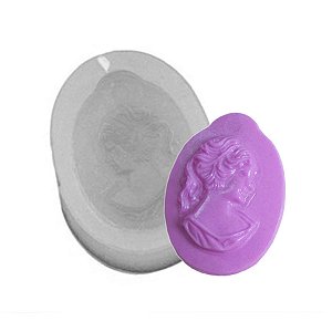 Molde de  Silicone 061 - Camafeu Renovado 2