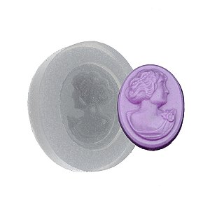 Molde de  Silicone 062 - Camafeu Renovado 1