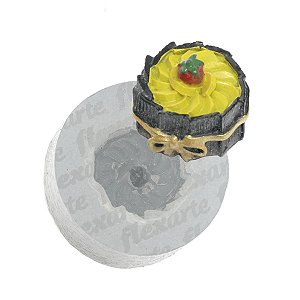 Molde de  Silicone 102 - Tortinha de Pêssego
