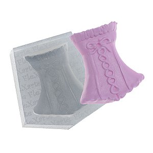 Molde de  Silicone 165 - Corpete Corselet