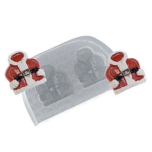 Molde de  Silicone 176 - Roupas de Papai Noel
