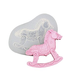 Molde de  Silicone 195 - Cavalo Md -  Detalhado