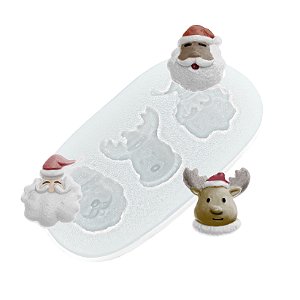 Molde de  Silicone 233 - Trio de Natal 5