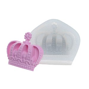 Molde de  Silicone 270 - Coroa Real Grande