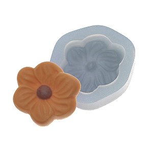 Molde de  Silicone 380 - Flor Média