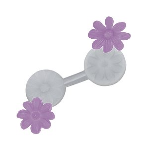 Molde de  Silicone 412 - Marcador de Pétala RD -  Kayden