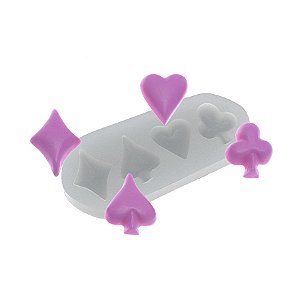 Molde de  Silicone 415 - Naypes