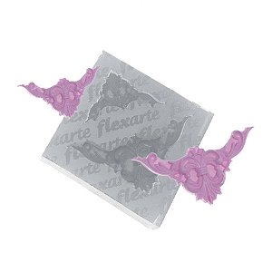 Molde de  Silicone 429 - Par de Mini Cantoneiras Mitatron