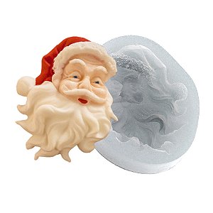 Molde de  Silicone 444 - Papai Noel Santa Claus