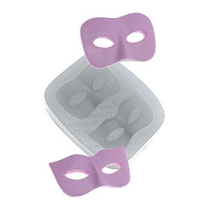 Molde de  Silicone 452 - Máscaras de Carnaval Média