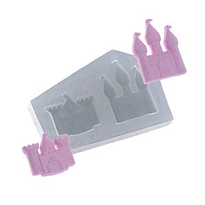 Molde de  Silicone 454 - Castelinhos
