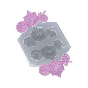 Molde de  Silicone 455 - Carruagens Pequenas