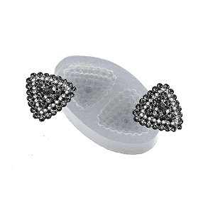 Molde de  Silicone 483 - Jóia Triangular Shaw