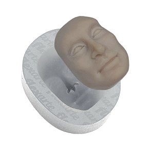 Molde de  Silicone 592 - Rosto Masculino RZ II