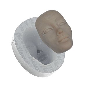 Molde de  Silicone 593 - Rosto Feminino RZ II