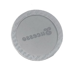 Molde de  Silicone 601 - Tampa de Pirulito Chocalho Redondo SUCESSO 6 Cm