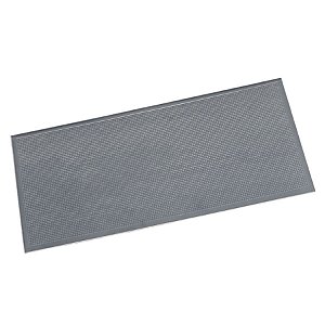 Molde de  Silicone 649 - Tapete Ponto Cruz Retangular Grande 39x18 cm