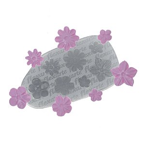 Molde de  Silicone 656 - Florzinhas Eva