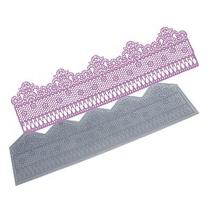 Molde de  Silicone 679 - Renda Shyla Castle