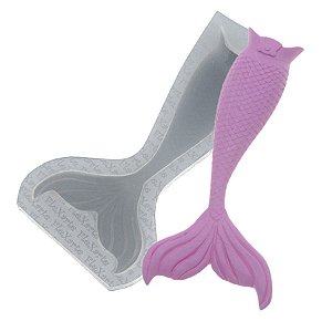 Molde de  Silicone 716 - Cauda de Sereia Grande