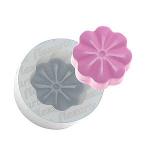 Molde de  Silicone 789 - Doce Modelado de Flor Hallien