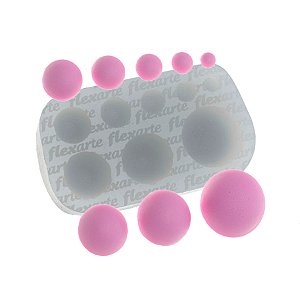 Molde de  Silicone 791 - Medida Certa - Bolinhas