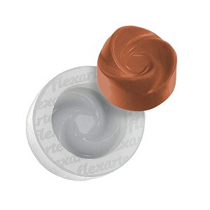 Molde de  Silicone 814 - Doce Modelado Espiral de 3 Gomos