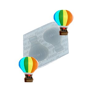 Molde de  Silicone 883 - Dupla de Balões - Balão Balonismo