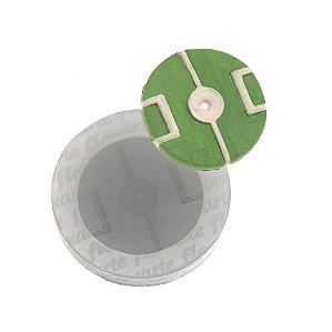 Molde de Silicone 1024 - Campo Futebol Estádio Flexarte 3cm