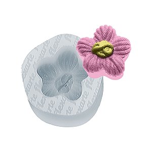 Moldes de Silicone 999 - Flor Misty do Campo 3,5cm