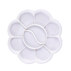 Paleta de Cores Descartáveis Godê para Pintura artística