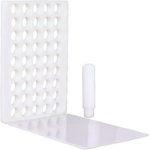 Placa Porcionadora De Doces E Brigadeiro - 2,0 X 15 X 27 Cm - (45 Furos - 13 Gramas)